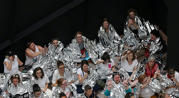 Nearly 600 Arrested After Protesters Occupy US Senate Building